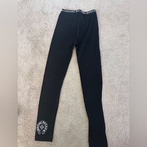 💯 authentic Chrome Heart leggings